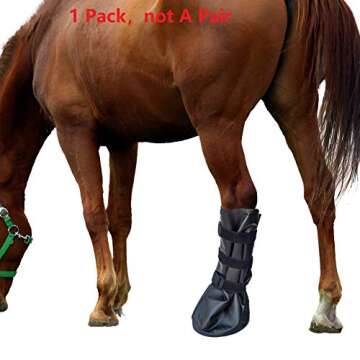 yeezo Horse Soaking Boot Hoof Soak Boot Equine Soaking Boot Hooves Soaker Sack Horse Foot Soaking Ba...