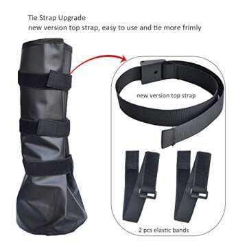 yeezo Horse Soaking Boot Hoof Soak Boot Equine Soaking Boot Hooves Soaker Sack Horse Foot Soaking Bag Hot or Icing Treatment Bucket