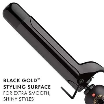 HOT TOOLS Pro Artist Black Gold Curling Iron for Beautiful Curls