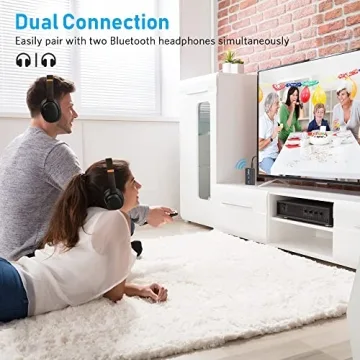 1Mii Bluetooth 5.3 Transmitter Receiver - Dual Link Audio