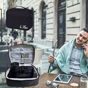 Hookah, Get Funky Book Style Hookah Set Shisha Kit with Heat Management Device, Silicone Hookah Bowl...