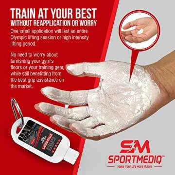 SportmediQ Liquid Chalk - Mess Free Grip Solution
