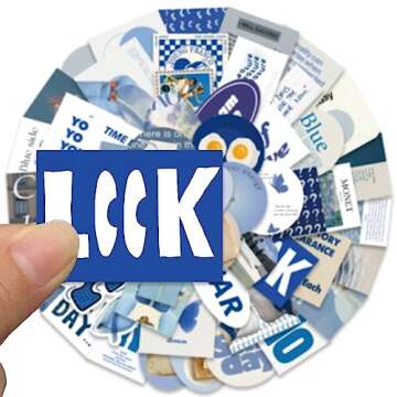 57PCS Motivational Aesthetic Waterproof Stickers for Teens