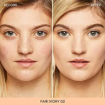 bareMinerals Original Loose Powder Foundation SPF 15, Lightweight Mineral Loose Powder Foundation Makeup, Buildable Coverage, Talc Free, Vegan (Fair Ivory 02)