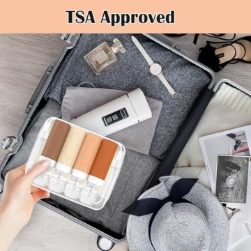 Travel Bottles Set 17PCS - Leak Proof & TSA Approved