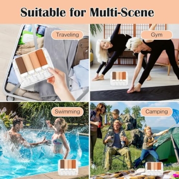 Travel Bottles Set 17PCS - Leak Proof & TSA Approved