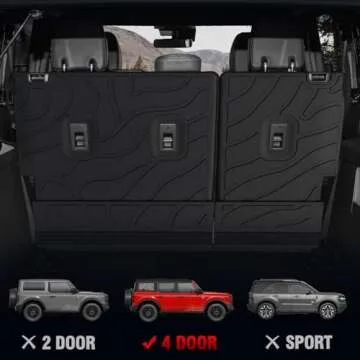 Mabett Rear Seat Covers for Ford Bronco 2021-2024