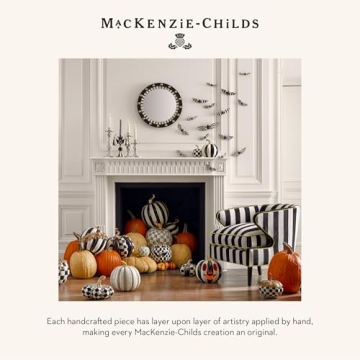 MacKenzie-Childs Boo Resin Pumpkin Decor Set for Fall