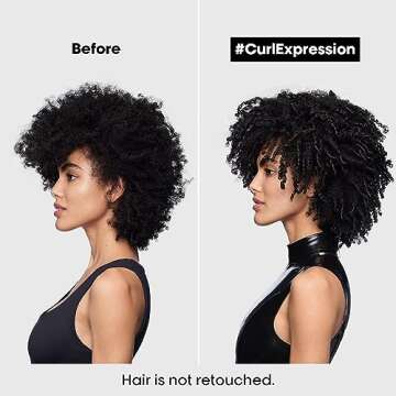 L'Oreal Professionnel Curl Expression Mask | Moisturizes and Pre-Detangles | Adds Shine | For Curly and Coily Hair Types | Paraben Free | 8.5 Fl. Oz.