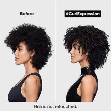 L'Oreal Professionnel Curl Expression Mask | Moisturizes and Pre-Detangles | Adds Shine | For Curly and Coily Hair Types | Paraben Free | 8.5 Fl. Oz.