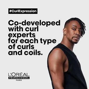 L'Oreal Professionnel Curl Expression Mask | Moisturizes and Pre-Detangles | Adds Shine | For Curly and Coily Hair Types | Paraben Free | 8.5 Fl. Oz.