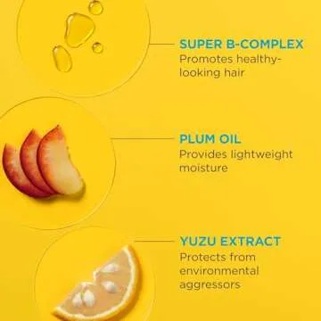 Briogeo Style + Treat Yuzu + Plum Oil Sleek Stick, Vegan Wax Hair Stick, Non-Greasy, Travel-Friendly, Tames Flyaways, Styling Stick for All Hair Types, Vegan, Cruelty-Free, 0.5 oz