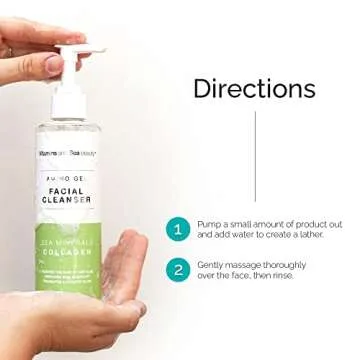 VITAMINS AND SEA BEAUTY Amino Gel Cleanser for All Skin Types