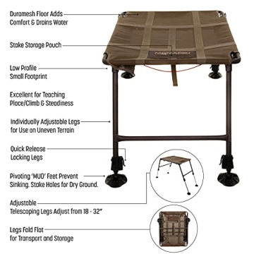 Momarsh Adjustable Dog Training Platform for Hunters & Trainers