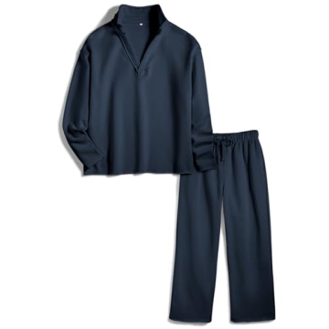 Yioaga Women's 2-Piece Tracksuit Set - Stylish & Comfortable Lounge Wear