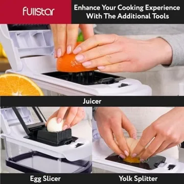 Fullstar Vegetable Chopper - 9 in 1 Efficient Meal Prep Tool