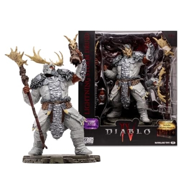 McFarlane Toys - Diablo IV Lightning Storm Druid (Epic) 1:12 Scale Posed Figure