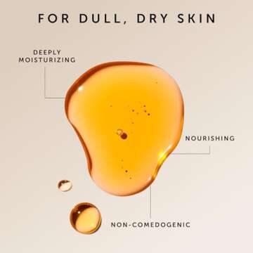 HERBIVORE Phoenix Rosehip Anti-Aging Face Oil – Hydrating with CoQ10, Antioxidants, and Vitamin E for Dry Skin, Plant-based, Vegan, Cruelty-free, 50mL / 1.7 oz