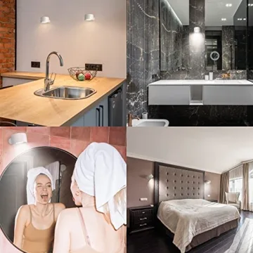 Koopala LED Wall Sconces Rechargeable 360° Rotate Magnetic Ball