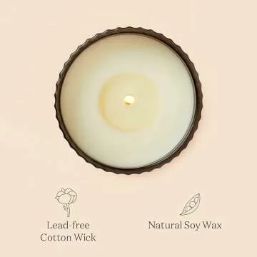 Woody Jasmine Luxury Scented Candle - 80 Hr Burn