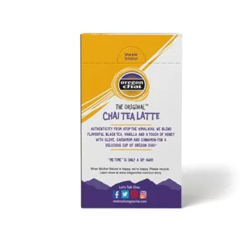 Oregon Chai Original Dry Chai Latte Mix - 8 Count