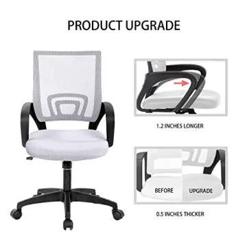 Ergonomic HCB Office Chair - Stylish Desk Solution