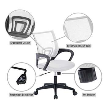 Ergonomic HCB Office Chair - Stylish Desk Solution
