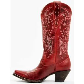 Idyllwind Women's Redhot Western Boot Snip Toe - BIWFA22L100 8 M US