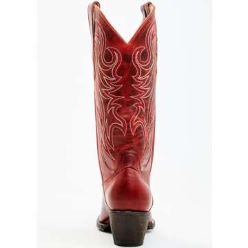 Idyllwind Women's Redhot Western Boot Snip Toe - BIWFA22L100 8 M US