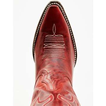 Idyllwind Women's Redhot Western Boot Snip Toe - BIWFA22L100 8 M US