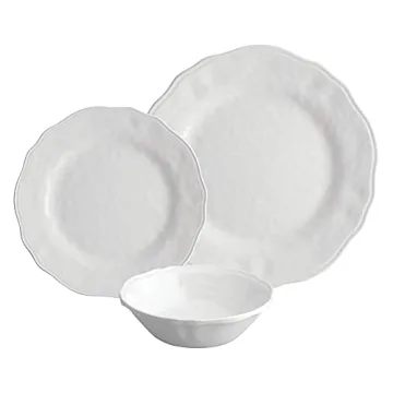 Stylish UPware 12-Piece Melamine Dinnerware Set for All Occasions