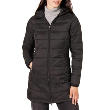 Amazon Essentials Women's Lightweight Hooded Puffer Coat