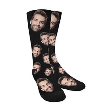 Personalized Custom Socks with Faces - Unique Gift Idea