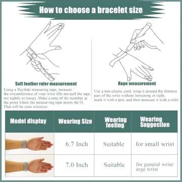 Badu Silver Beaded Bracelets for Women Silver Plated Bracelet Stretchable Adjustable Bracelet