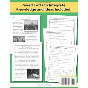 Reading Comprehension Fiction and Nonfiction Practice Workbook for Grade 3: High Interest Reading Pa...