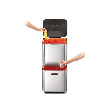 Joseph Joseph Totem Max 60L Stylish Waste Trash Can