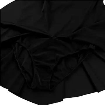 Elegant YiZYiF Women's Ice Skating Dress for Dance