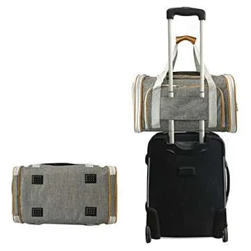 Mr. Peanut's Double Expandable Airline Pet Carrier