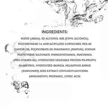 SEVEN Haircare RINZU Heat Defense Hair Spray, Heat Protection Spray for Hair with Castor Oil, Pro Vitamin B5, Shields Up to 450°F, Reduces Frizz, Adds Shine & Enhances Volume, Made in USA, 8 oz