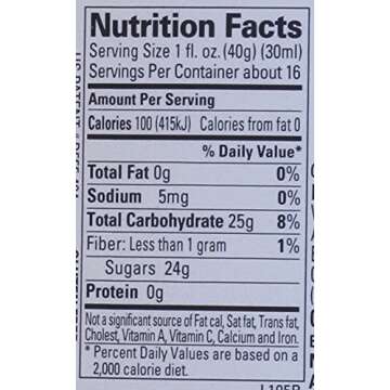 Peach Reàl, Peach Puree Infused Syrup, 16.9 FL OZ Squeezable Bottle (Pack of 1)