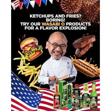 Wasabi-O Premium Wasabi Paste - Real Genuine Wasabi Paste for Sushi, Sashimi, Poke, & More - Vegan, Vegetarian, Halal - 1.52oz (43 g) Tube - Sushi Ingredients & Sushi Sauces