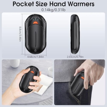 Rechargeable Hand Warmers 20 Hours Dual-Pack - OUTJUT