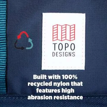 Topo Designs Global Travel Bag 30-40 Liter - Carry-on Compliant Versatile Pack, 3 Carry Options, External Laptop Sleeve (Original, 30L, Black)