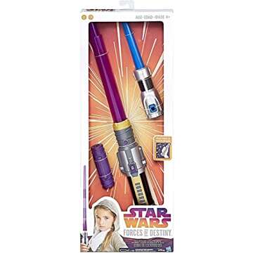 Star Wars Forces of Destiny Jedi Power Lightsaber - Ultimate Lightsaber Experience for Young Jedis