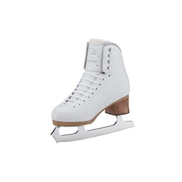Jackson Elle Womens/Girls Figure Ice Skates - Womens Size - 7, Width - R White