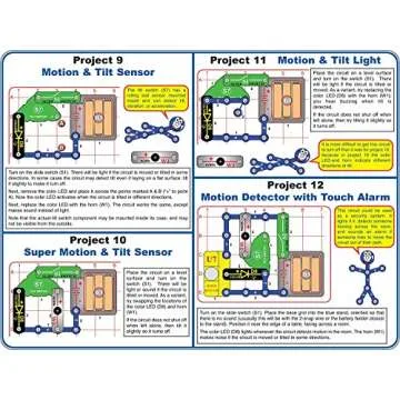 Snap Circuits Motion Detector Science Project Kit