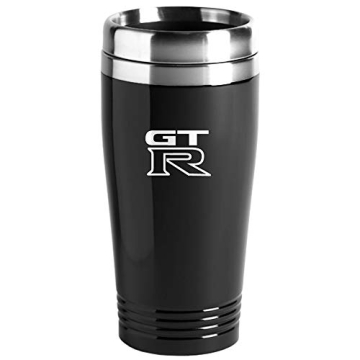 Nissan GTR Travel Mug 150 - Sleek Black Design for Coffee Lovers