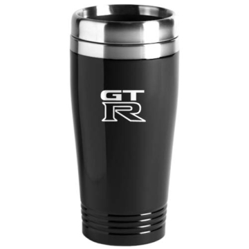 Nissan GTR Black Travel Mug 150 - Durable & Stylish