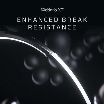 D'Addario Guitar Strings - XT Phosphor Bronze Coated Acoustic Guitar Strings - XTAPB1253 - Extended String Life with Natural Tone & Feel - For 6 String Guitars - 12-53 Light