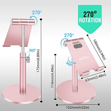 SKEJER Adjustable Tablet/Phone Stand for Multi-Device Use